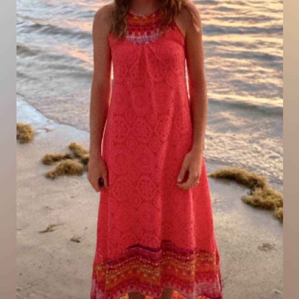 High low maxi dress